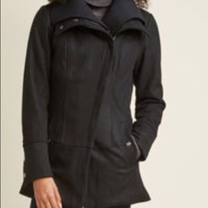 ModCloth Diagonal Alley Coat by Steve Madden